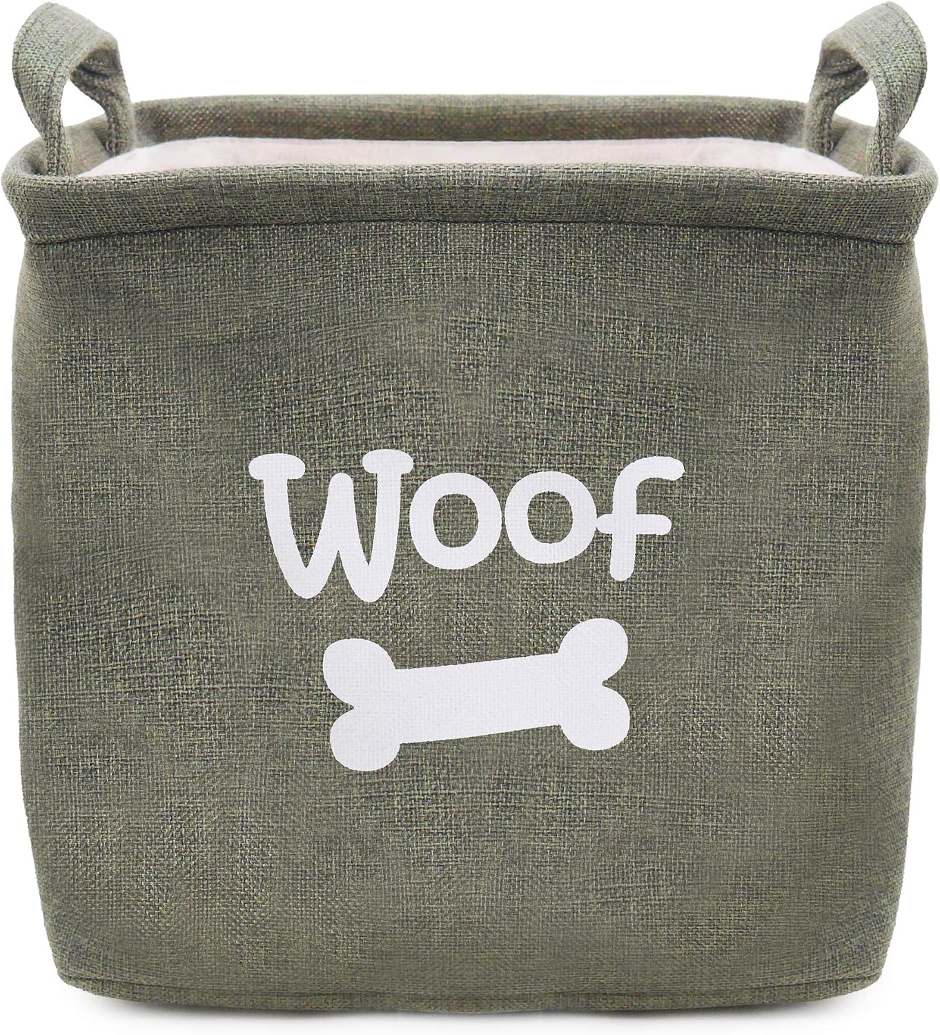 Rosewood Toy Basket for Dogs - Stylish & Durable Storage Solution, Forest Green, Ideal for Keeping Pet Toys Organised Dog Breeds - Image 3