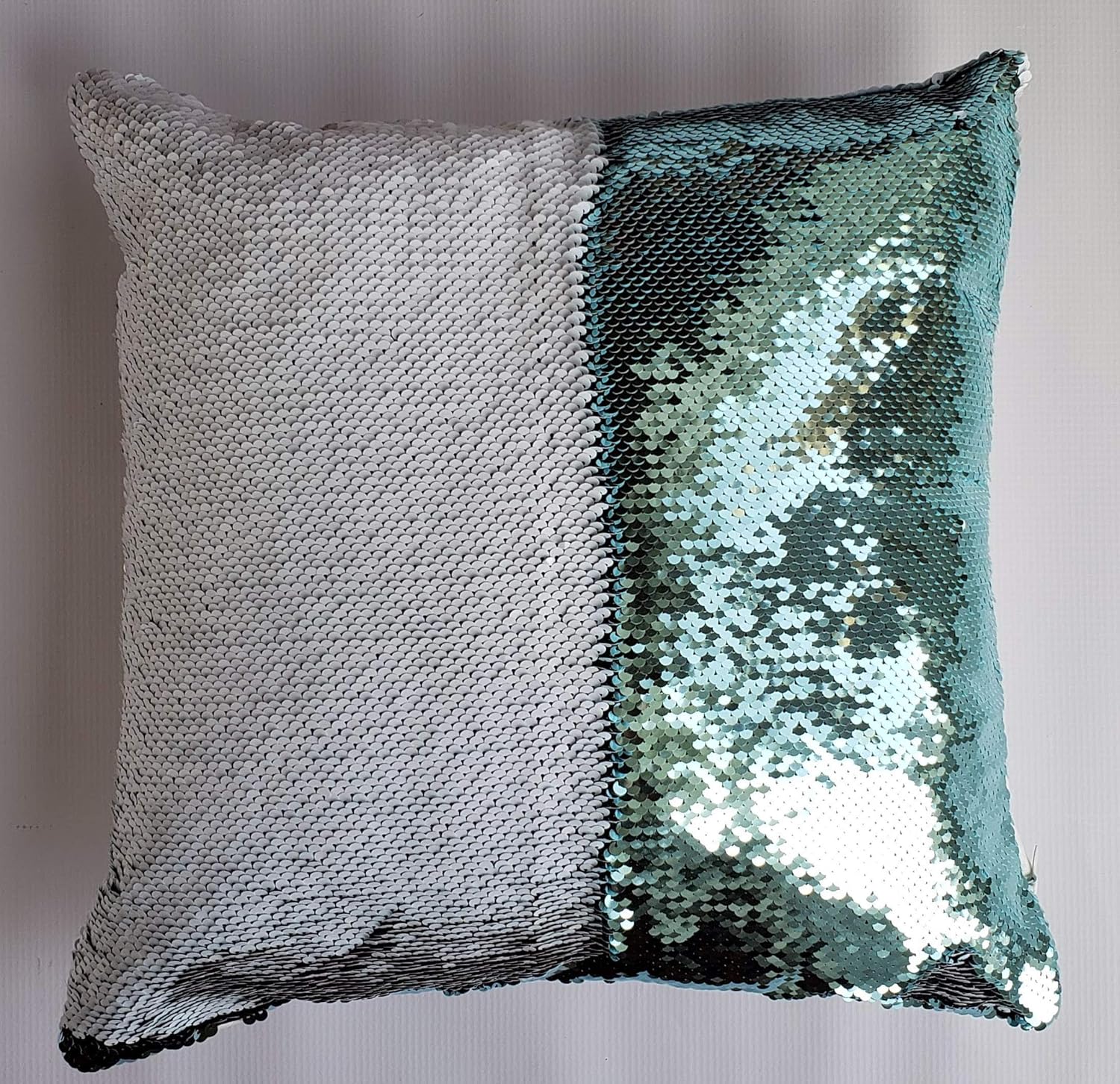 shark sequin pillow