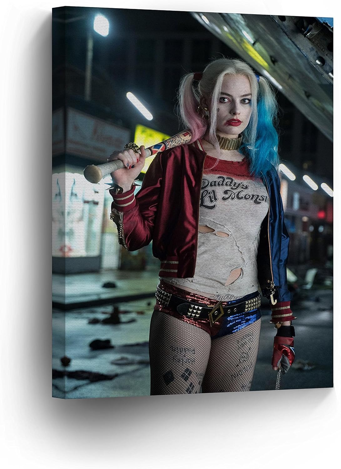 Suicide Squad Harley Quinn Canvas Print Decorative Art Modern Wall