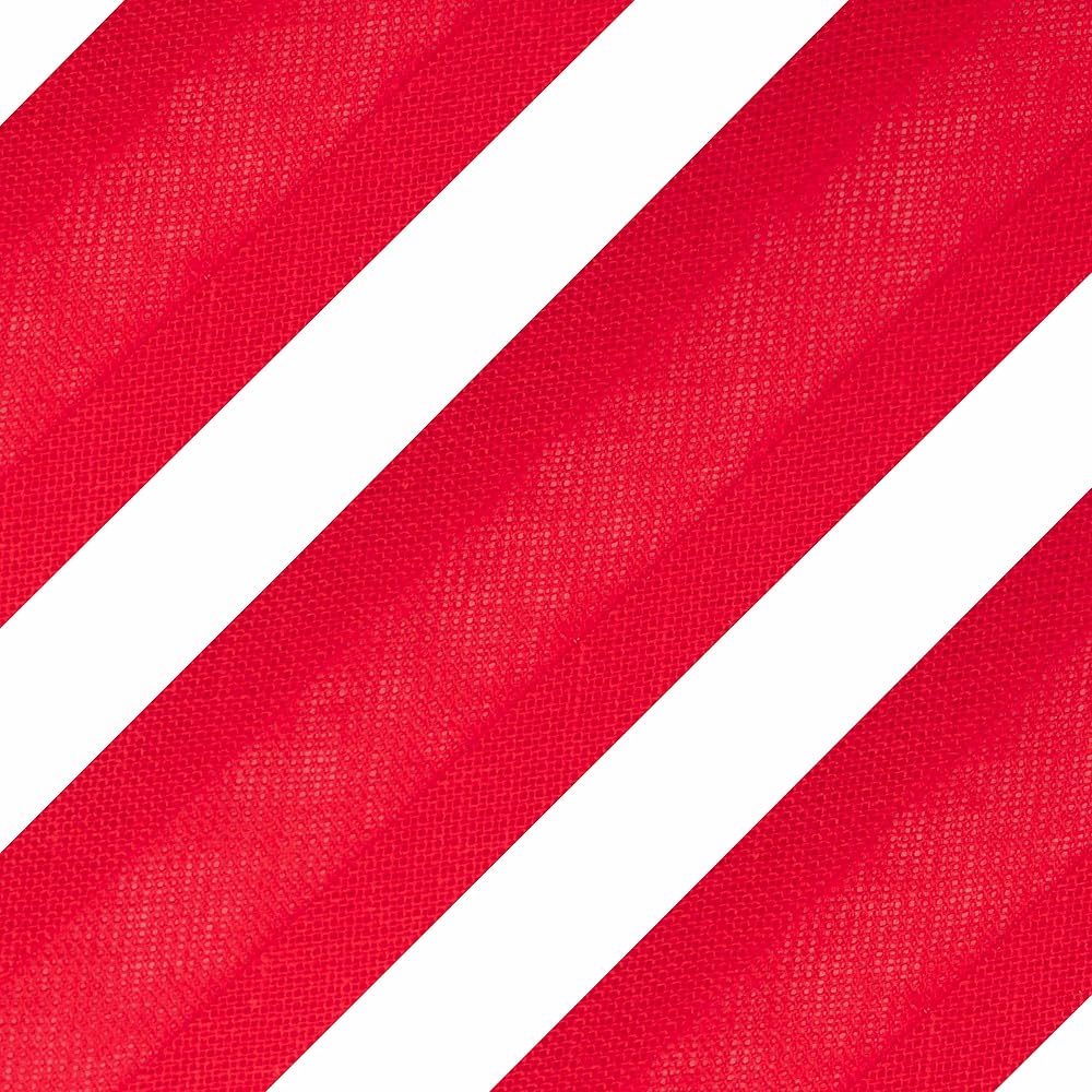 Realm Bias Binding Tape Cotton 1 Inch 25mm 5 Metres Red