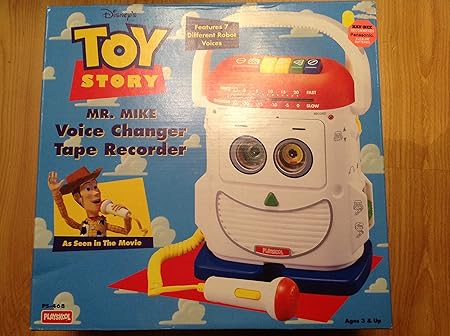 Amazon Co Jp ボイスチェンジャー付きマイクおよびテープレコーダー プレイヤー ピクサー トイ ストーリー ミスター マイク パソコン 周辺機器