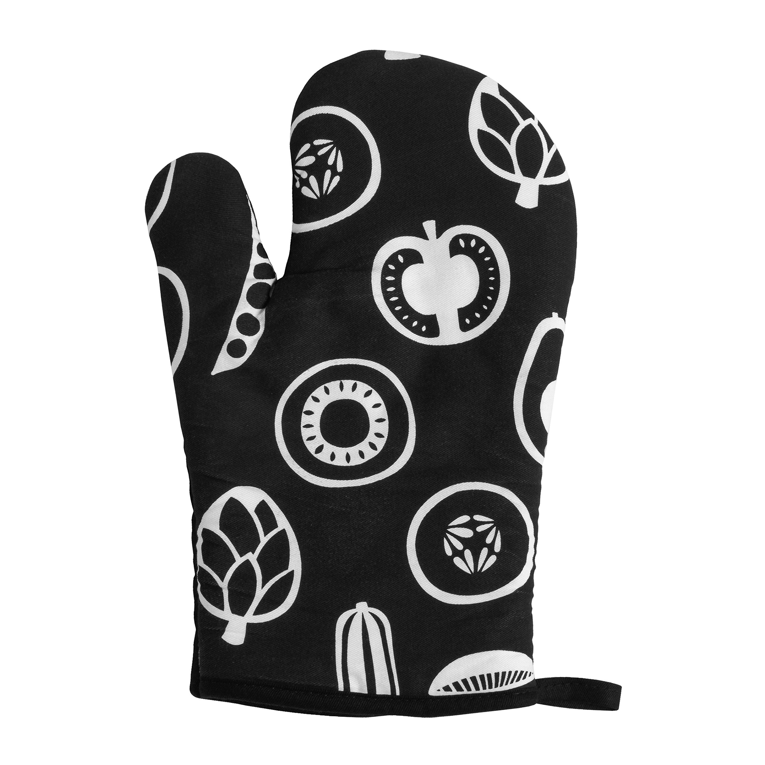 Premier Housewares Besa Single Oven Glove - Black