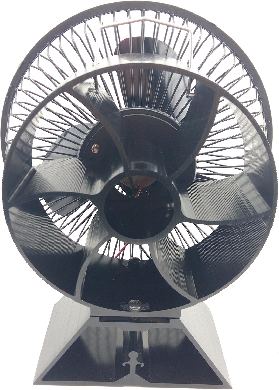 VODA Heat Powered Stove Fan with Protective Cover - Image 4