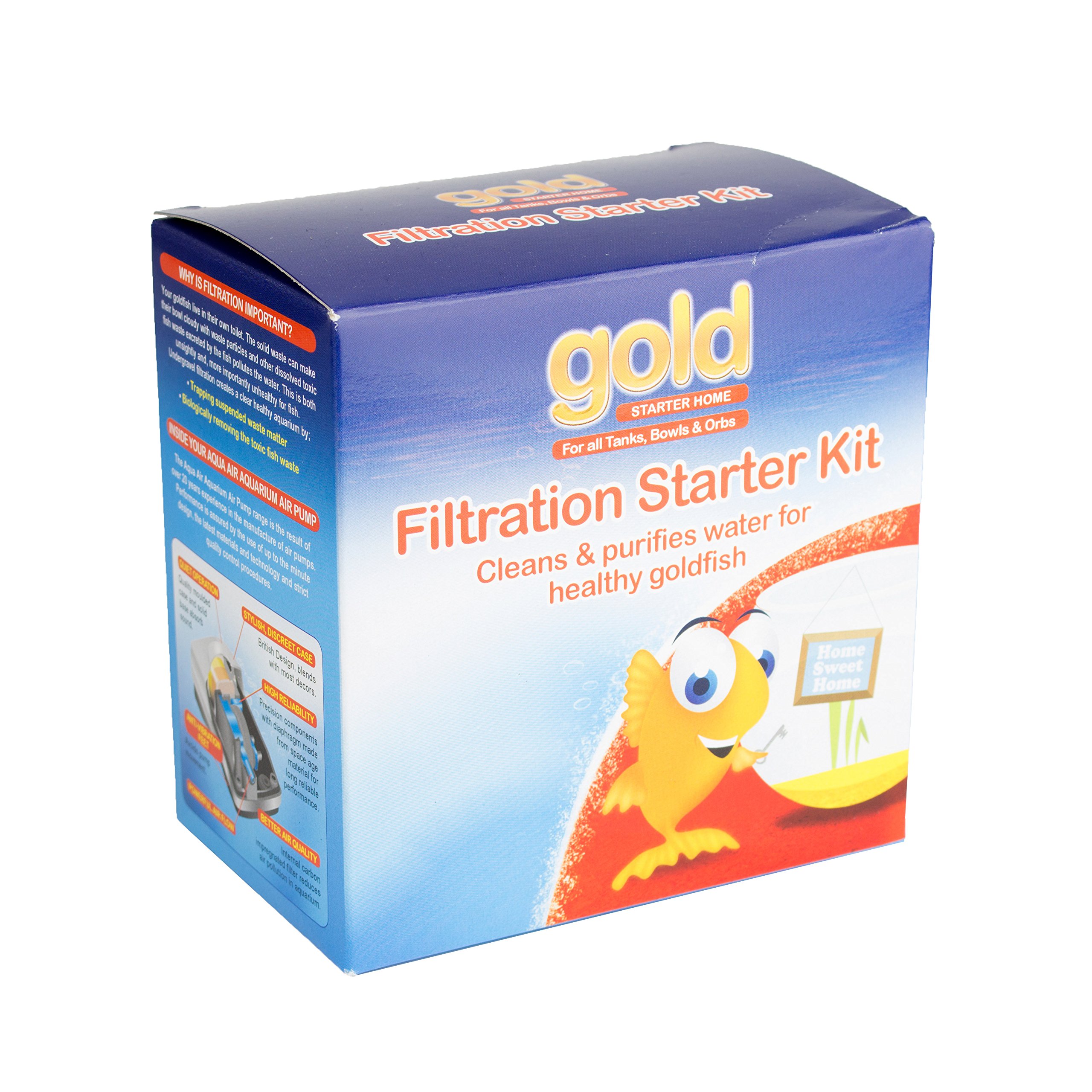 Interpet Gold Filtration Start Kit,Grey