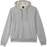 Armani Exchange Men's Logo Regular Fit Stretch Cotton Zip Up Hooded Sweatshirt