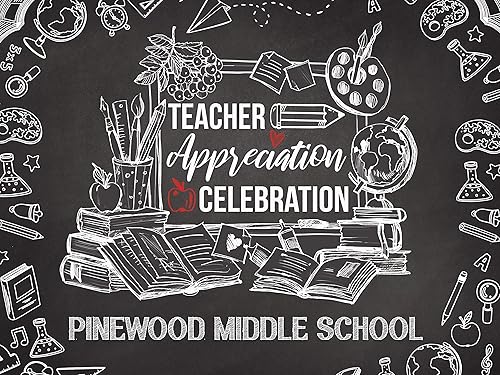 Amazon Com Teacher Appreciation Day Banner Backdrop Teachers