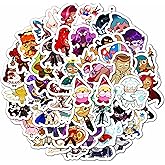 BulbaCraft 100Pcs Video Game Stickers for Laptop, Kingdom Stickers, Game Merchandise, Contest Poster, Gifts for Women & Men