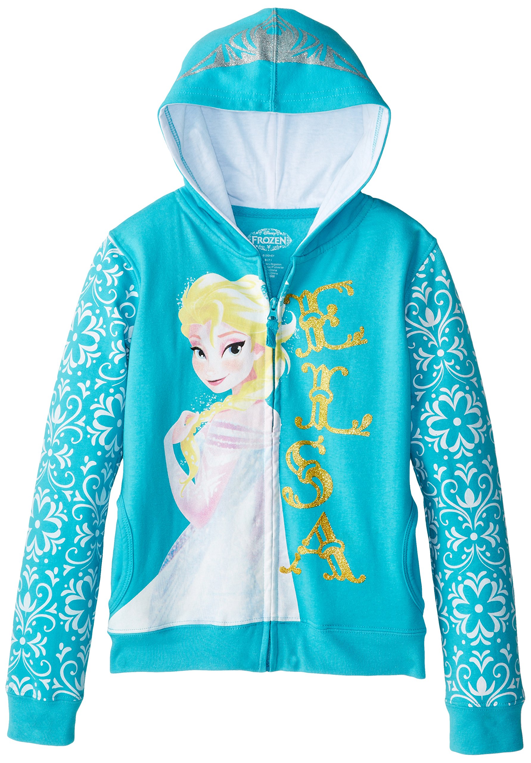 Disney Girls' Frozen Elsa Hoodie