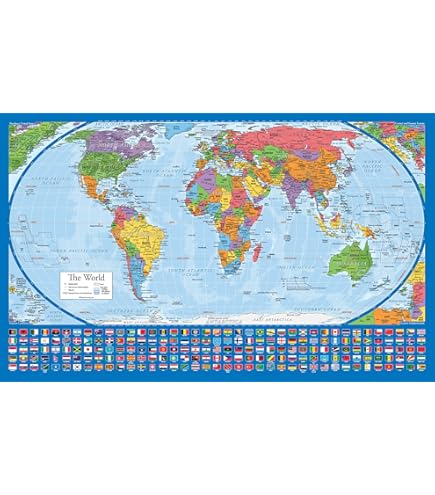 最近世界地圖 最新世界大地圖 / [Latest World Map].: Geographicus Rare