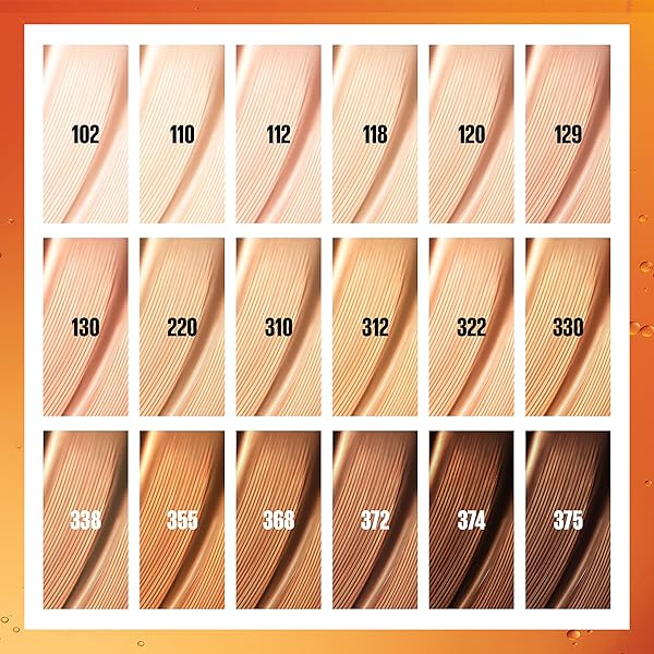 MAYBELLINE SUPER STAY UP TO 24HR SKIN TINT, RADIANT LIGHT-TO-MEDIUM COVERAGE FOUNDATION, MAKEUP INFUSED WITH VITAMIN C, 129, 1 COUNT
