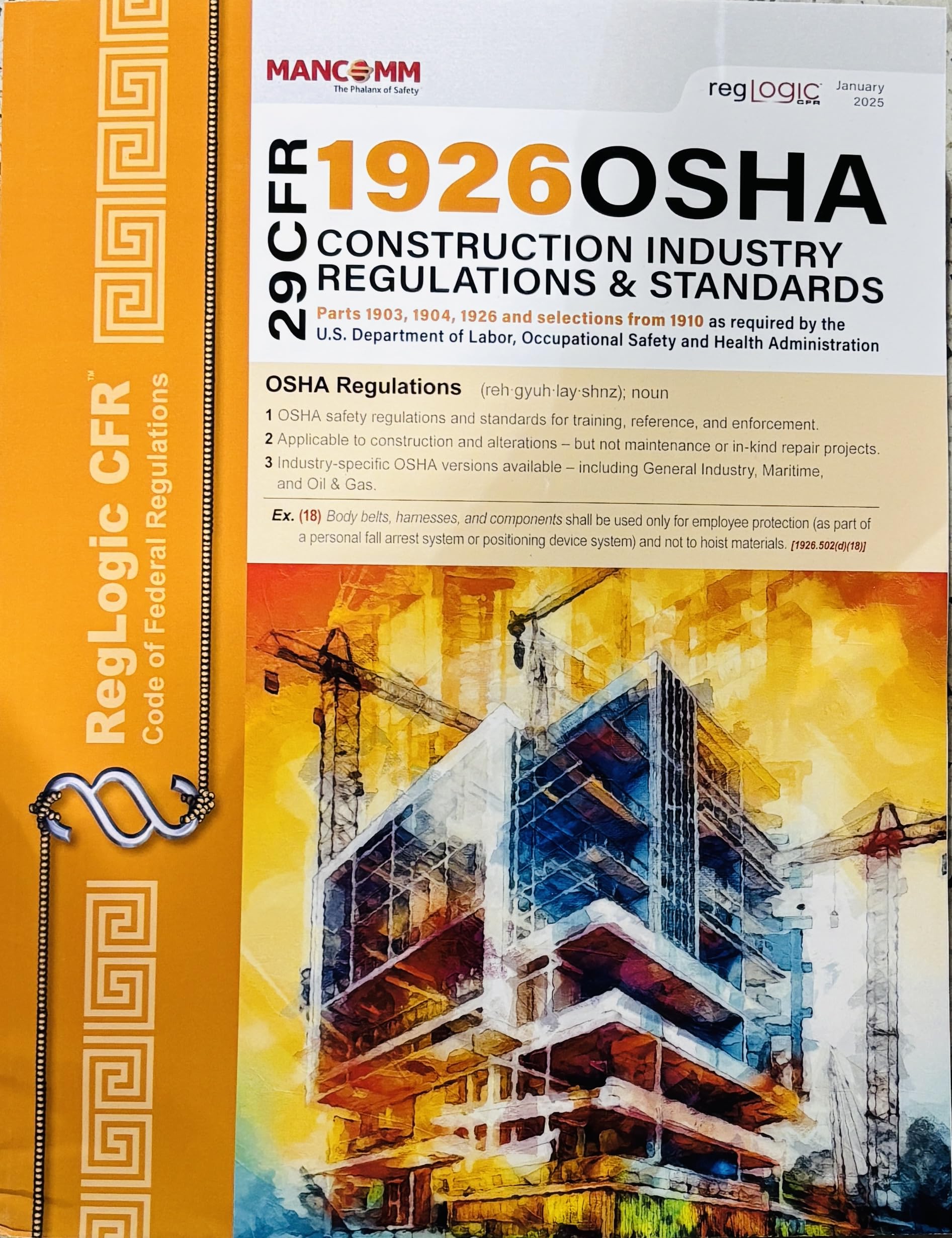 29 Cfr 1926 Osha:Constr.Ind.Reg..(4/25)