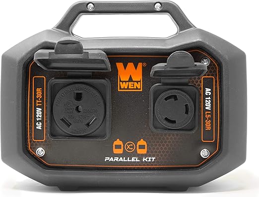 Black WEN GNA50i 50-Amp 6000-Watt Parallel Connection Kit ...