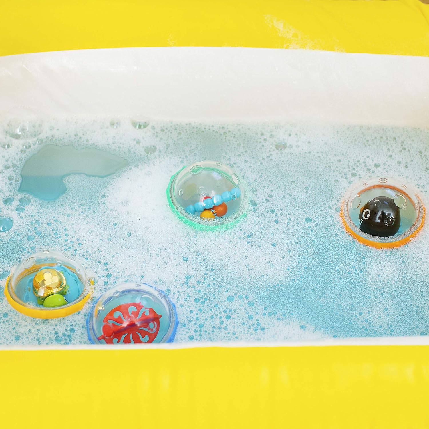 Munchkin Float and Play Bubbles Bath Toy, 4 Count : Baby