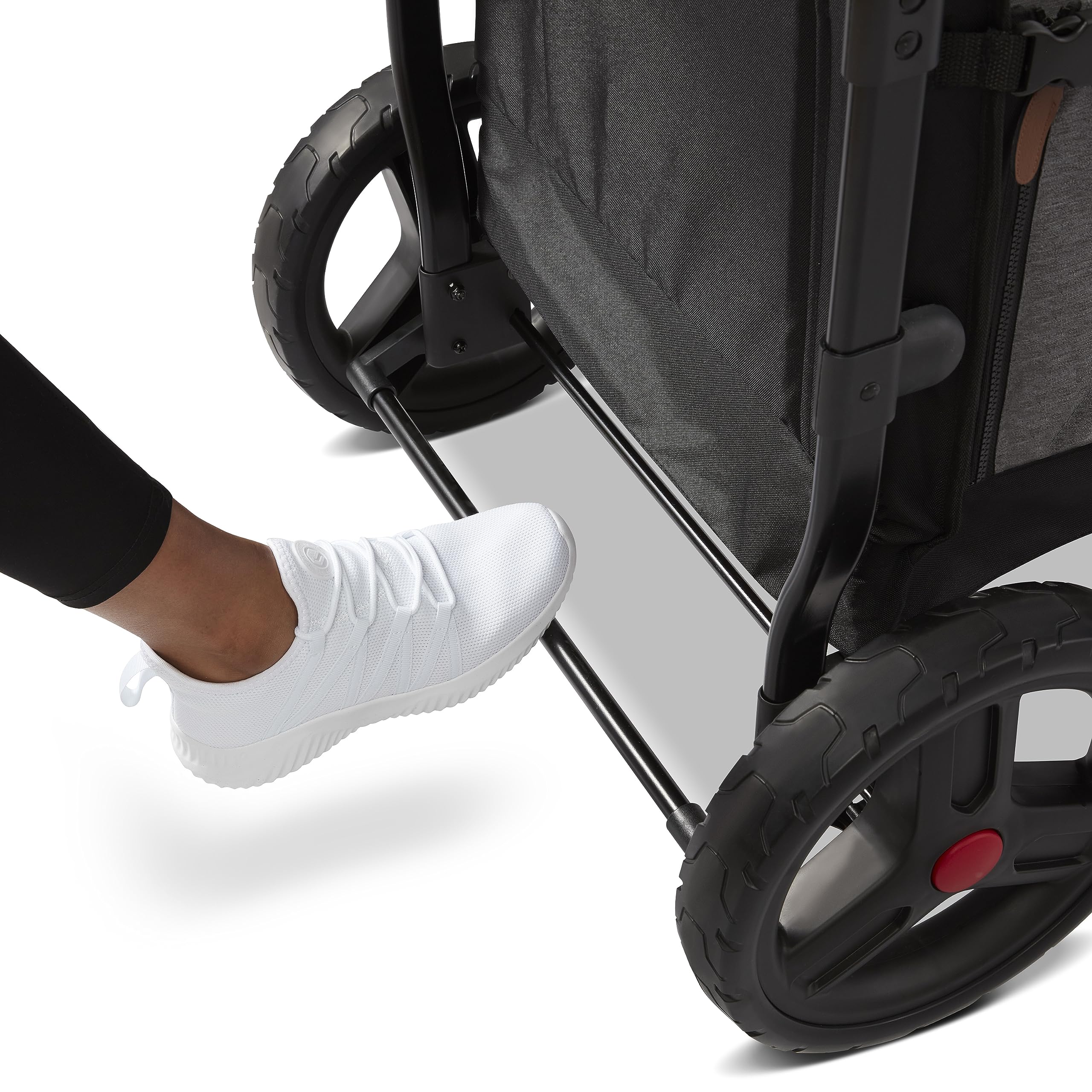 Radio Flyer Atlas Stroll N Wagon, Folding Wagon for 1+ Years - Gray
