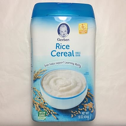 single grain rice cereal