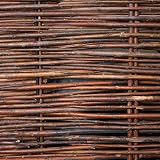 Samuel ALEXANDER 1.16m x 1.83m Triple Garden Willow Wheelie Bin Screen view 7