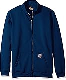 haughton carhartt midweight mock neck zip sweatshirt
