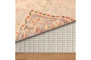 RICOOYV Non Slip Rug Pad Grippers 2 x 3 Ft for Hardwood Floors, Thick Carpet Pads Gripper for Tile Floors,Rug Grip for Area Rug,Sofa,Chair,Cushion Keep Your Rugs Safe and in Place