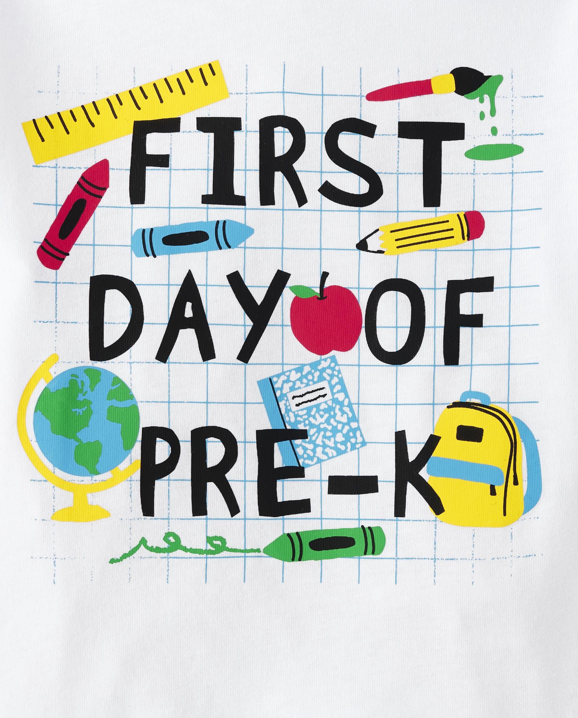The Children's Place Baby Toddler Girl Short Sleeve Graphic T-Shirt 3-Pack
