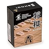 Yellow Mountain Imports Wooden Shogi Japanese Chess