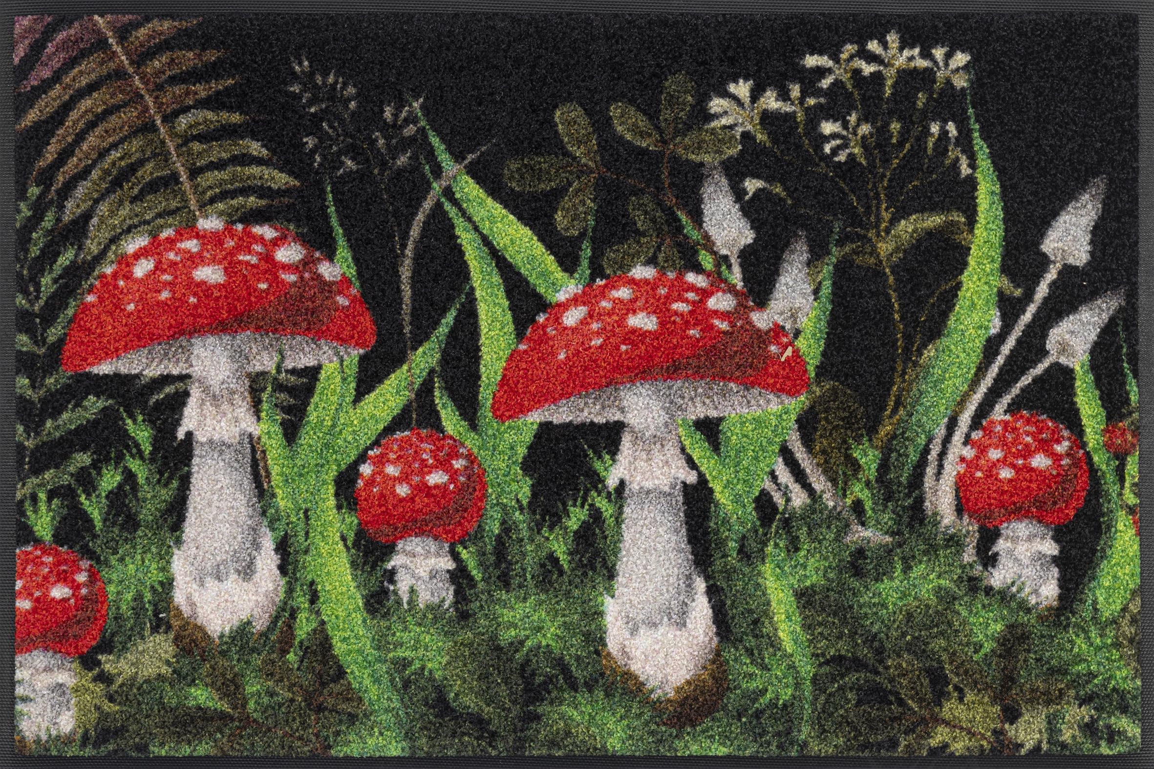 wash+dry Paddehatte Front Door Floor Mats, 50 x 75 cm Washable for Indoor and Outdoor Use