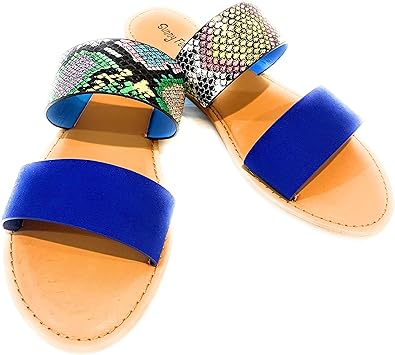 royal blue sandals