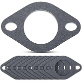 Meonum 10 Pcs Thermostat Gasket Compatible with 35062 Water Outlet Gasket | Engine Coolant Outlet Gasket for Most Vehicle Models