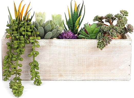 Amazon Com Houseables Artificial Succulent Planter 11 5 X 7 5