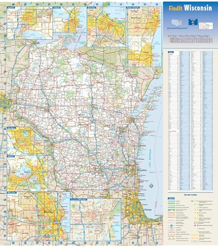 Large Roads And Highways Map Of Wisconsin State With Trempealeau