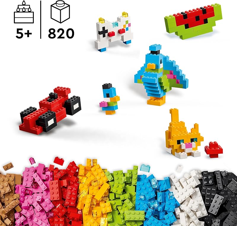 Tijolos Criativos Clássicos a Cor 11045