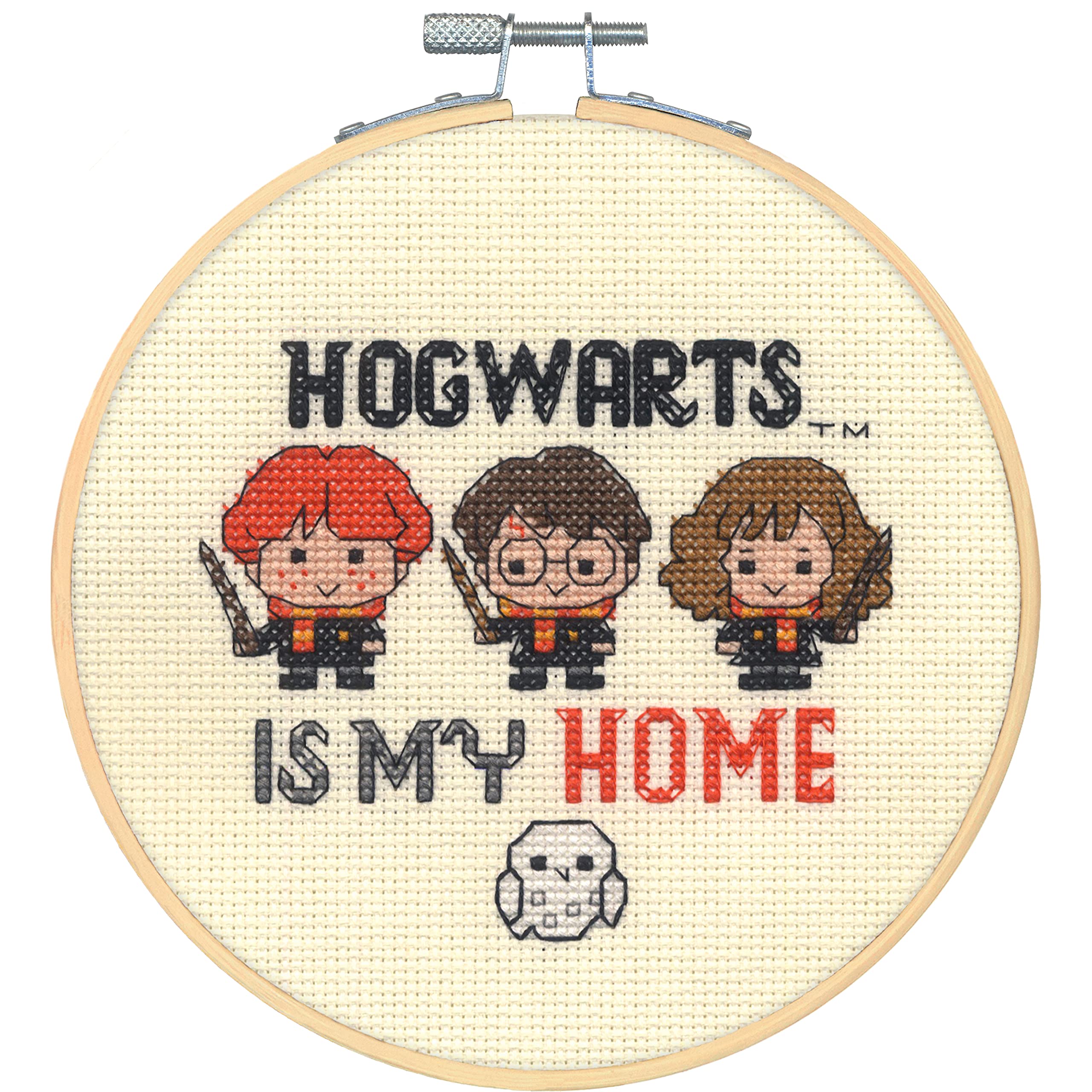 Dimensions 72-76913 Hogwarts Harry Potter Counted Cross Stitch Kit for Beginners, 6