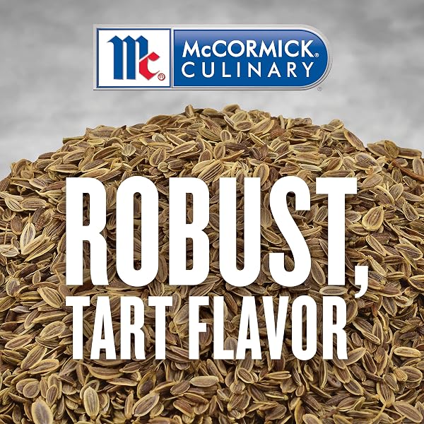 MCCORMICK CULINARY WHOLE DILL SEED, 15 OZ – ONE 15 OUNCE CONTAINER OF DILL SEED SPICE, VERSATILE FOR USE IN SALADS, DRESSINGS, BREAD, ENTREES, PICKLING AND MORE
