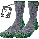 CloudLine - Merino Wool Hiking Socks for Men & Women - Light Cushioned, Merino Wool, Seamless, Moisture Wicking & Breathable