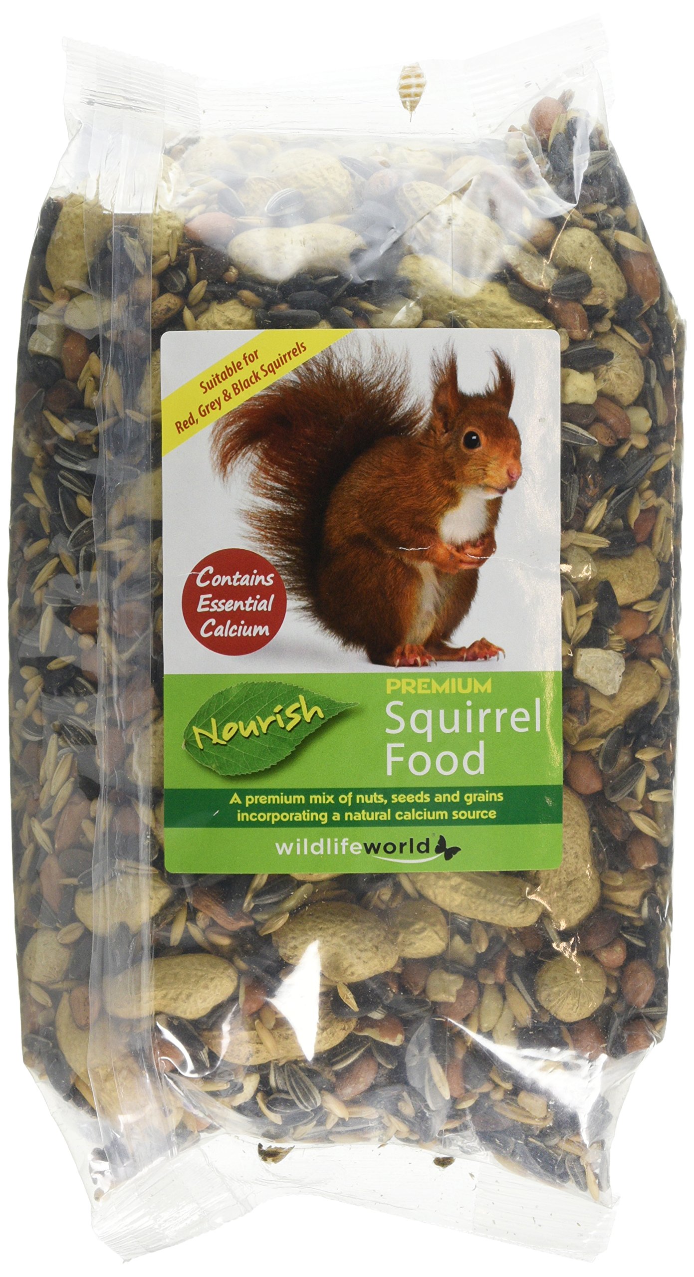 Wildlife World Nourish Squirrel Food with Added Calcium