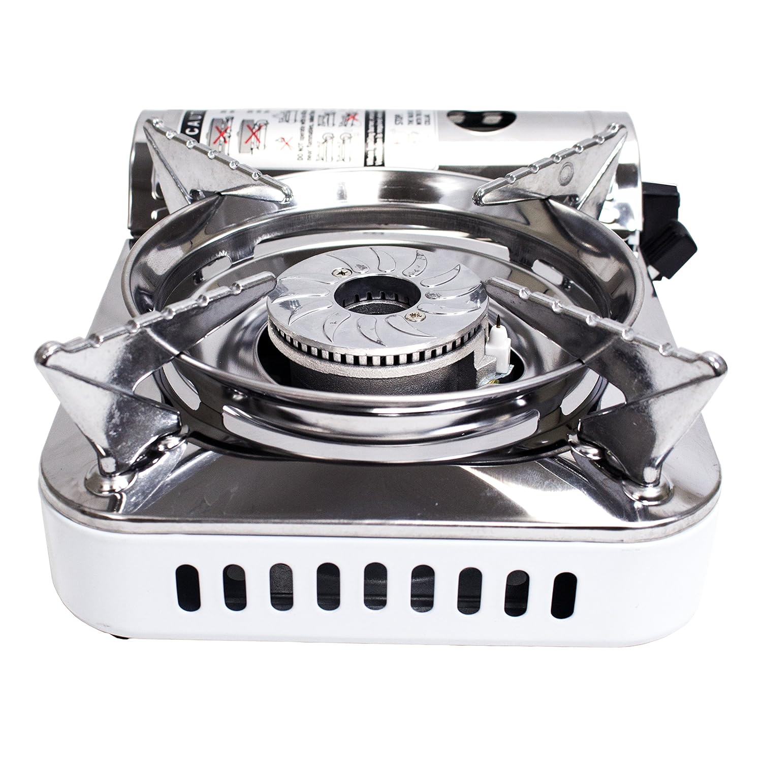 Buy GasOne Camp Stove Propane Butane GS-800P Mini Dual Fuel Stainless  Portable Propane Butane Camping Stove Burner With Piezo Ignition And