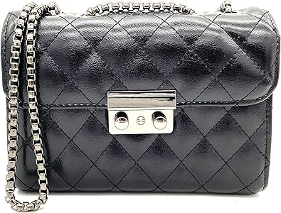 silver metallic handbags