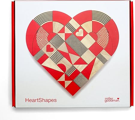 Amazon ハートシェイプ ブロック セット 立体パズル おもちゃ