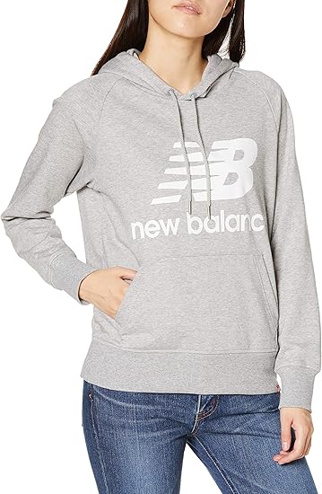 Amazon ニューバランス スウェット プルオーバー Awt レディース トレーナー パーカー 通販