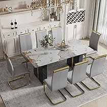 黒の合成皮革ロビーチェアセット【ミカ】 Amazon.com - Table