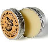 Honest Amish Beard Balm for Men - Natural Leave-In Beard Conditioner, 2 oz | Shea Butter, Coconut Oil &amp; Argan Oil Blend Softens and Conditions for Smoother Daily Beard Styling