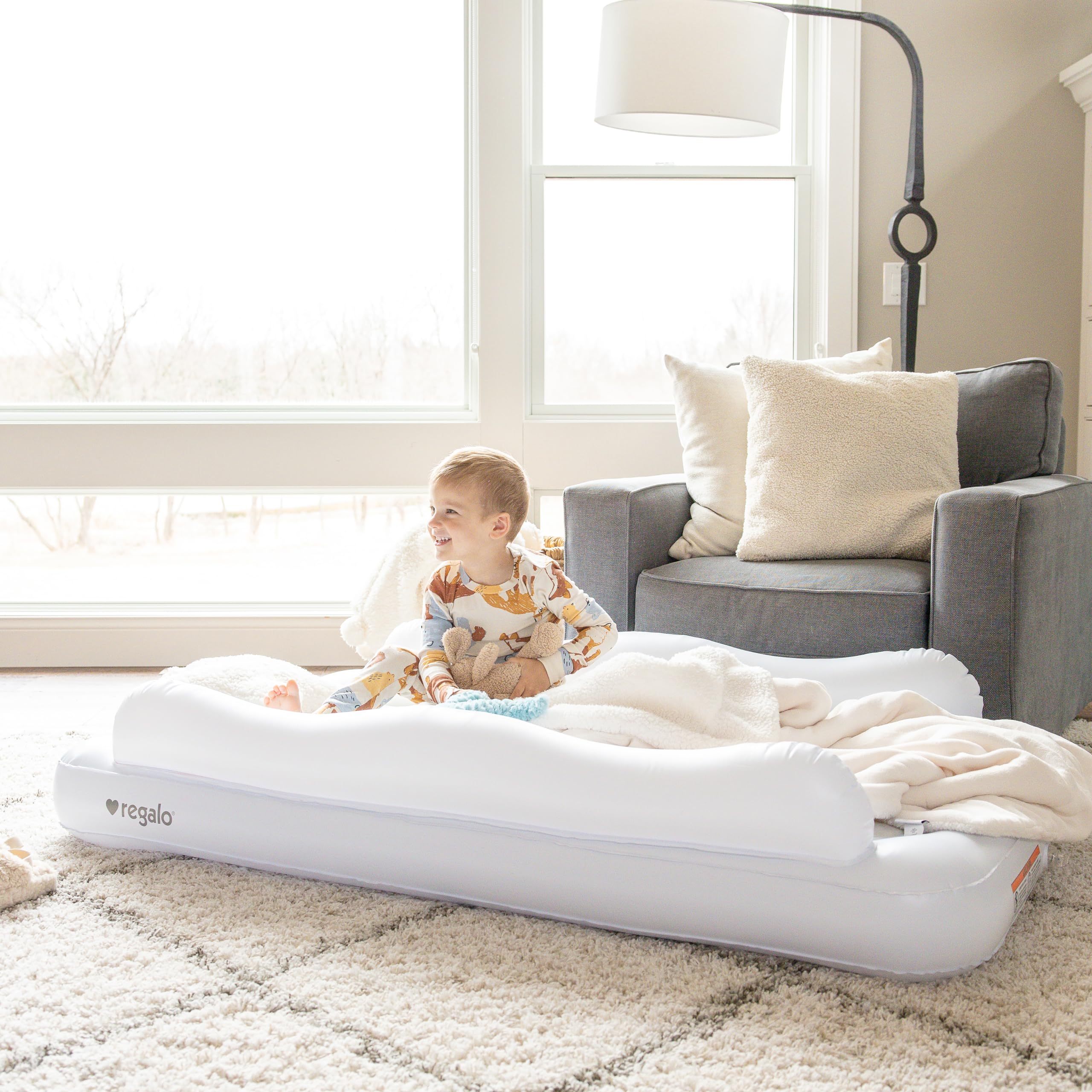 Regalo Inflatable Toddler Travel Bed
