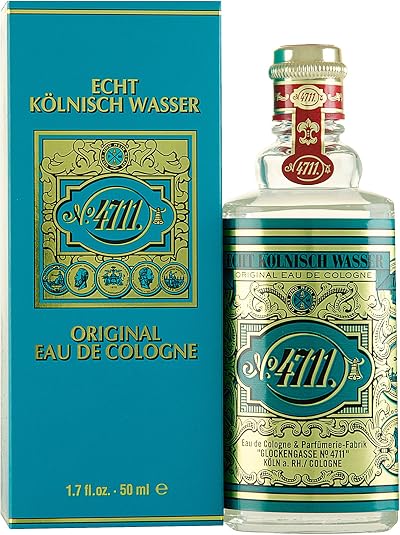 4711 Original Eau de Cologne Splash 50ml for Him Her Citrus Aromatic by Muelhens