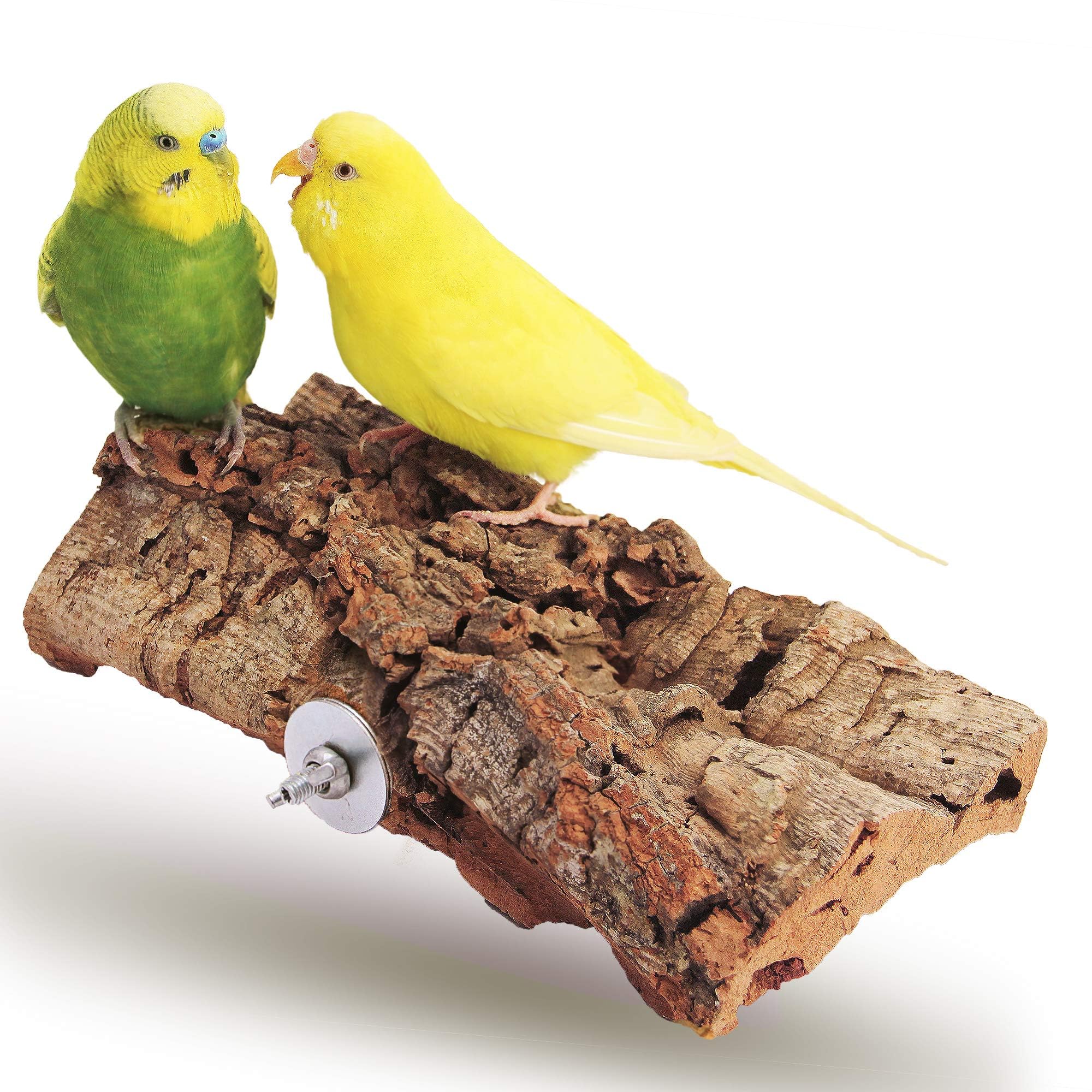 Accessories and Toys for Bird Cage Cork Platform - for Healthy Birds
