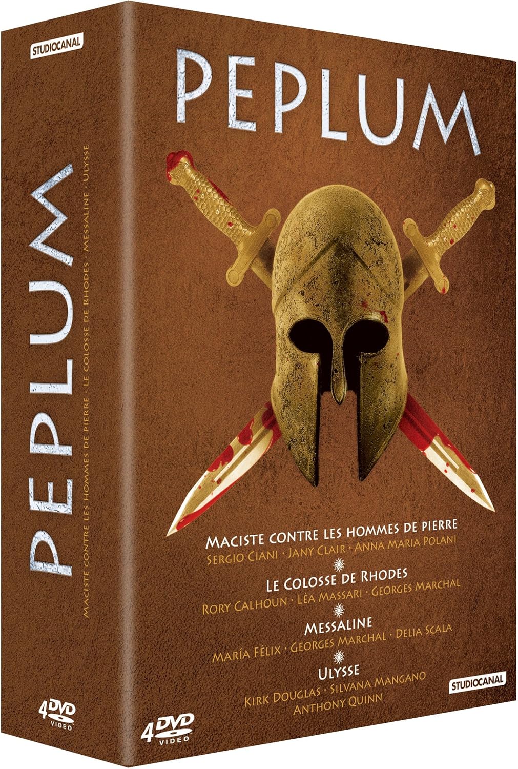 Maciste Contre Les Hommes De Pierre Peplum-Coffret-Maciste Contre Les Hommes de Pierre + Le colosse de