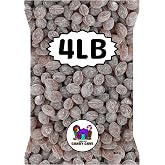 Old Fashioned Sanded Root Beer Hard Candy Drops, 4 lb | Zesty Root Beer Flavor, Sugar Coated, Classic Bulk Sugar Sanded Candies Great for Parties, Candy Bowls, and Gifting