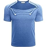 AJOHC Chemo Port Recovery Shirt for Men & Women|2-Side Zippers with Assist for Easy On/Off–Shoulder Surgery & Chemo Must-Have