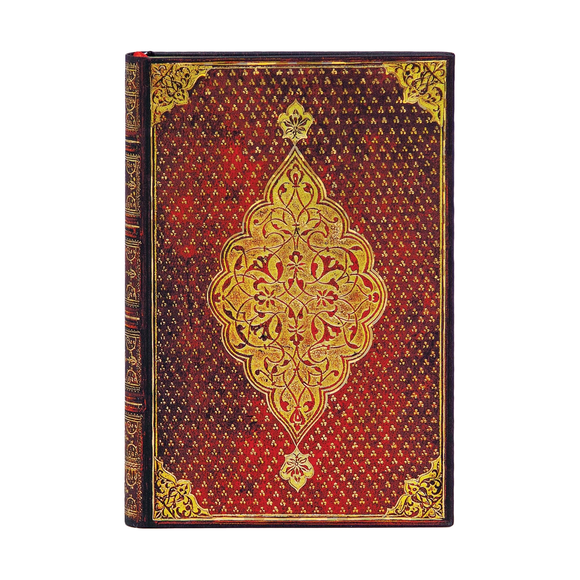 Paperblanks | Hardcover Journal | Golden Trefoil | Lined | Mini (95 × 140 mm) (Ultra Unlined),PB6366-7