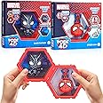 Wow! PODS 4D Marvel - Spiderman & Black Panther (2 Pack) - Unique Connectable & Collectable Action Figure Toy, Wall/Shelf Display, Marvel Gifts for Men, Marvel Toy Figures, Marvel Toys & Kids Gifts