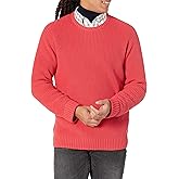 Goodthreads Men's Soft Cotton Rib Stitch Crewneck