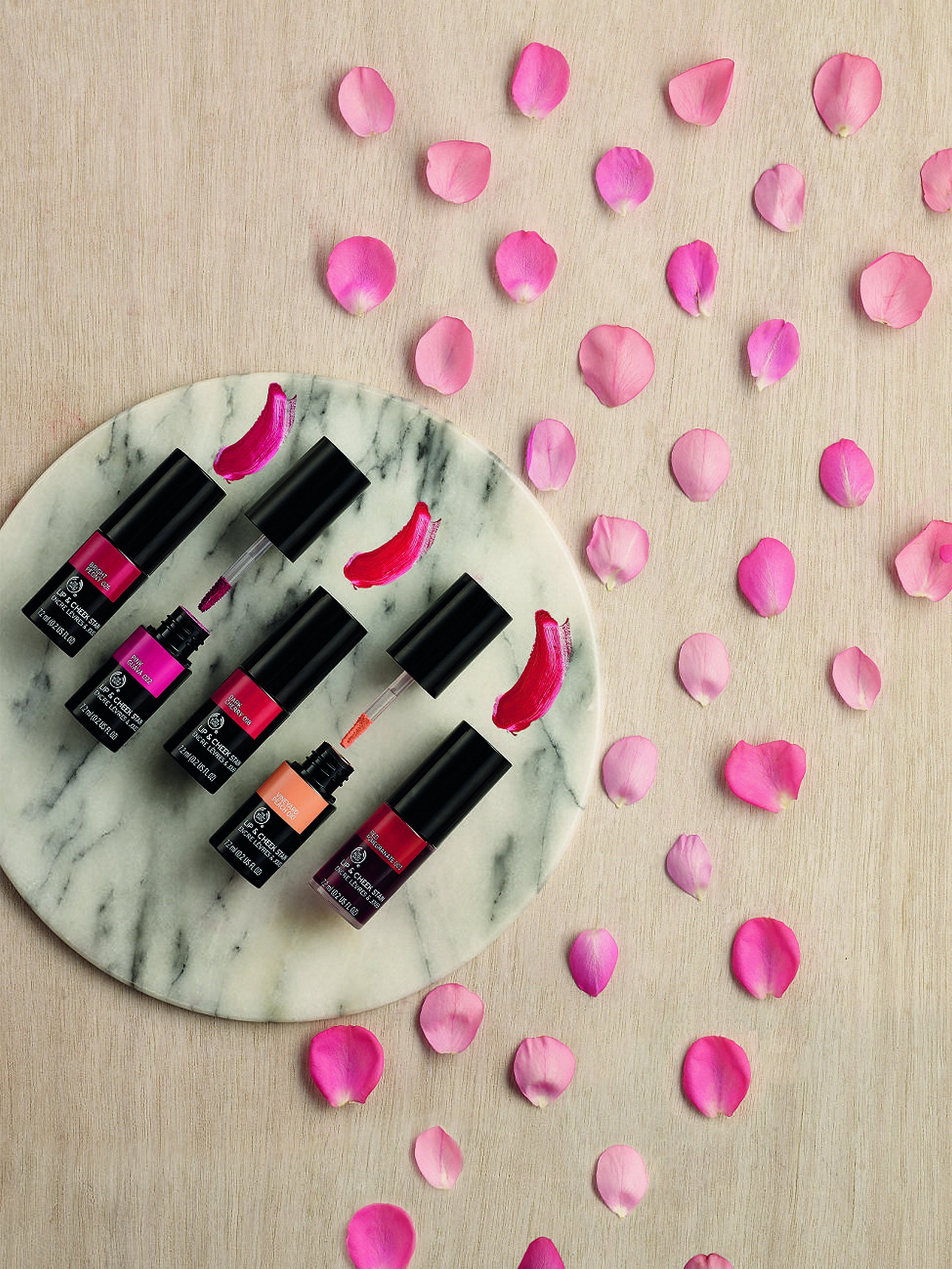 The Body Shop Lip & Cheek Stain 001 Pink Hibiscus Buy Online in United